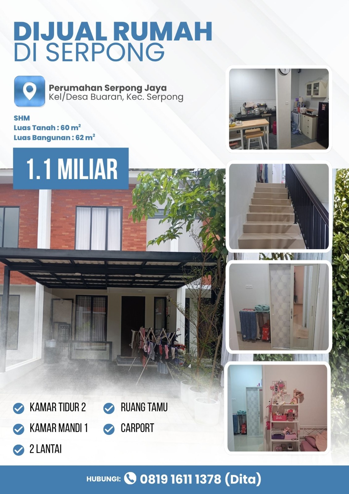 Perumahan Serpong Jaya, Kel/Desa Buaran, Kec. Serpong